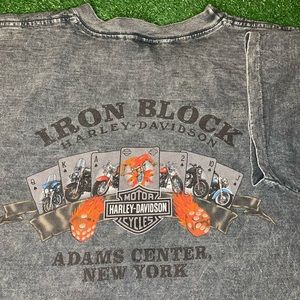 Vintage 90’s Harley Davidson pocket tee